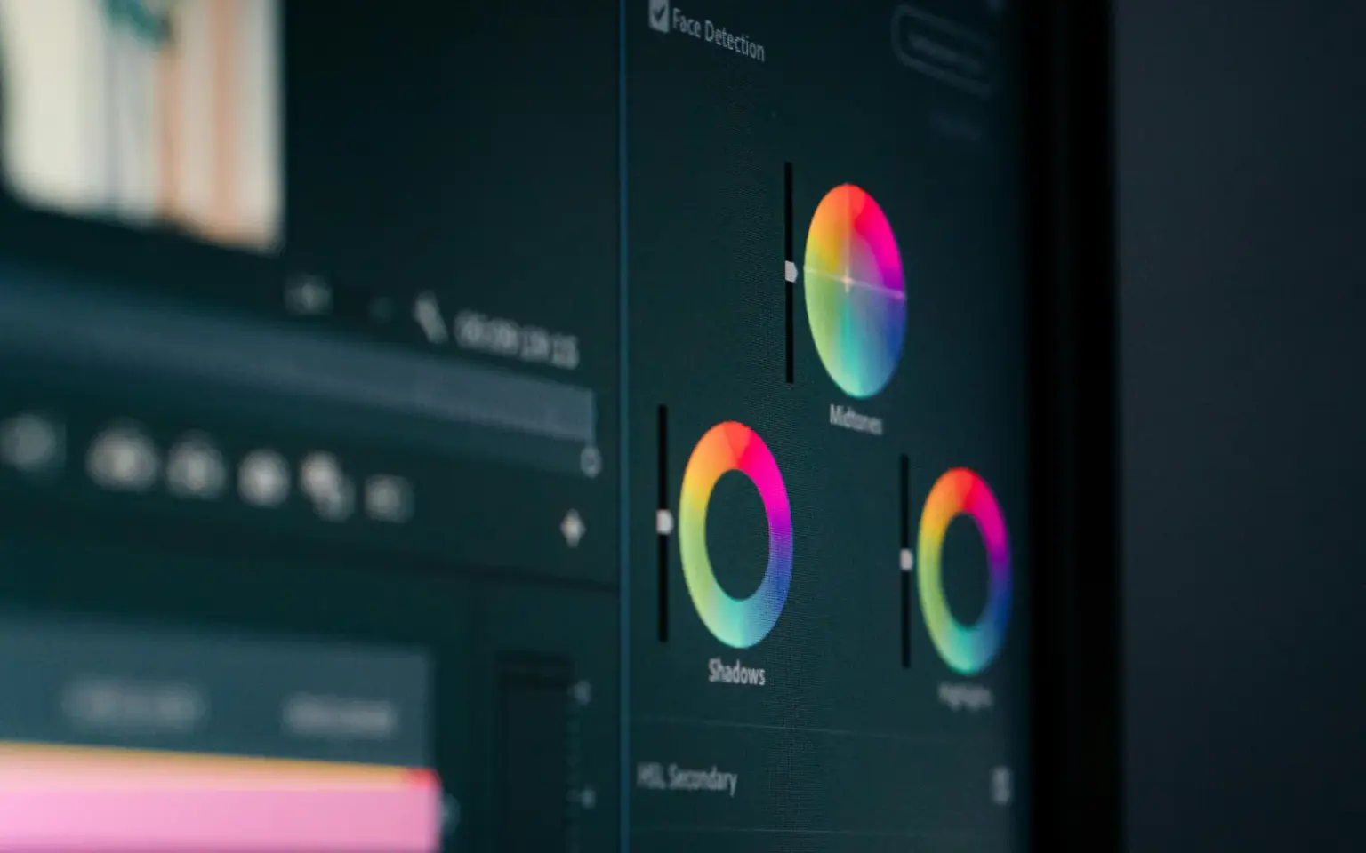 Immagine dello schermo di un computer che mostra la schermata di configurazione di audio e video per un contenuto video.